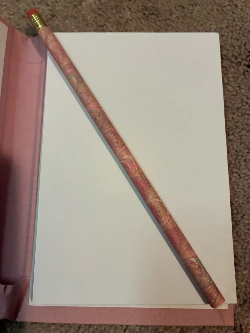 Handmade hardcover notebook